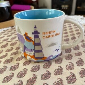 Starbucks "You Are Here" Series North Carolina Coffee Mug